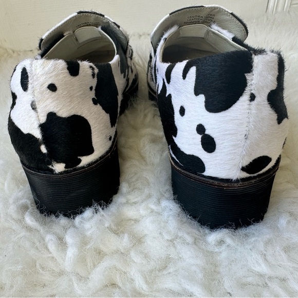 Intentionally Blank HK-2 Cow Print Loafers US 14 - Picture 3 of 7